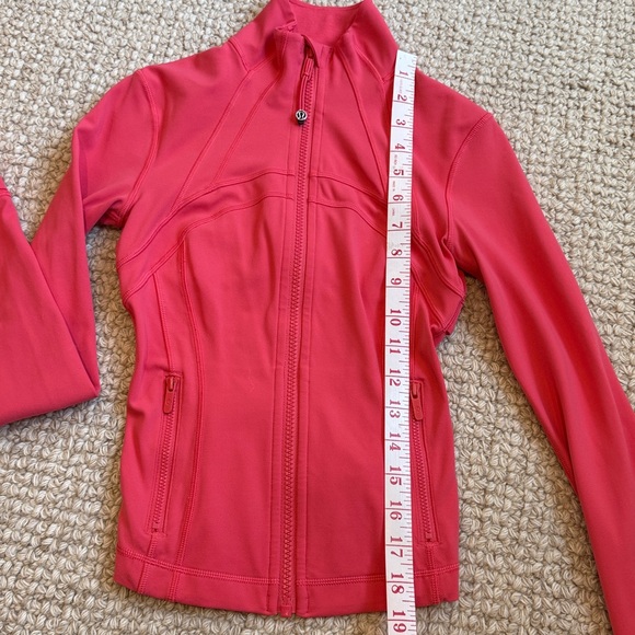 Salmon/Coral Waist-length Lululemon Define Jacket - Picture 8 of 15